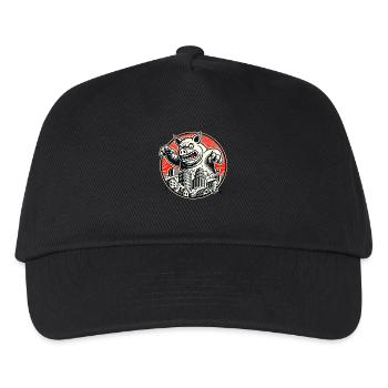 The Return of the Funny Monster Pig - Kids’ Baseball Cap - black - Front