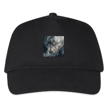 Harfe - Kinder Basecap - Schwarz - Vorne