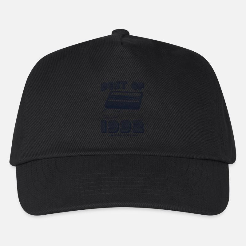 Retro 1992 Stil 33. Geburtstag Feier Design - Kinder Basecap - Schwarz