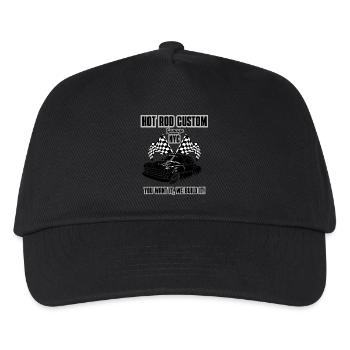 Hot Rod Custom - Kinder Basecap - Schwarz - Vorne