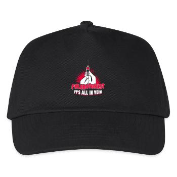 Phlebotomist It's All In Vein - Kids’ Baseball Cap - black - Front
