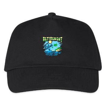 Retirement Relax And Enjoy - Kids’ Baseball Cap - black - Front