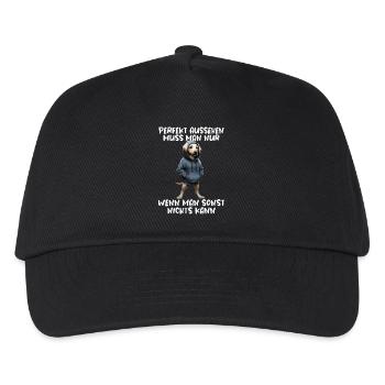 chien drôle disant amoureux des animaux chien drôle chien - Casquette de baseball Enfant - noir - Devant