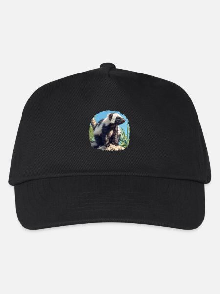 Stinktiere Stinktier - Kinder Basecap - Schwarz