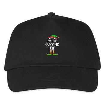 I'm The Cursing Elf Shirt Matching Family - Kids’ Baseball Cap - black - Front