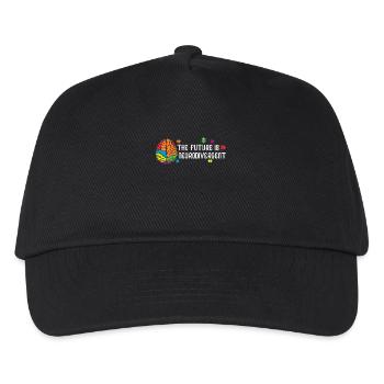 Autism The Future Is Neurodivergent - Kids’ Baseball Cap - black - Front