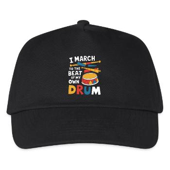 Liberté de création pour les musiciens - Casquette de baseball Enfant - noir - Devant