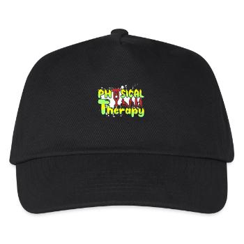 Physical Therapist Funny Physical Therapy - Kids’ Baseball Cap - black - Front