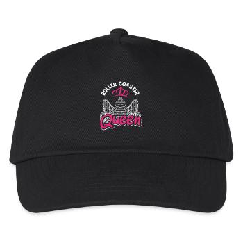 Roller Coaster Queen Adventure - Kids’ Baseball Cap - black - Front