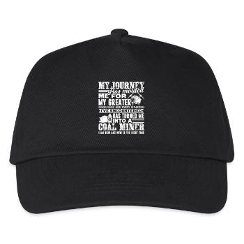 Coal Miner Coal Miner Job - Kids’ Baseball Cap - black - Front