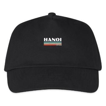 Hanoi Vietnam Vietnamesische Vietnamese - Kinder Basecap - Schwarz - Vorne