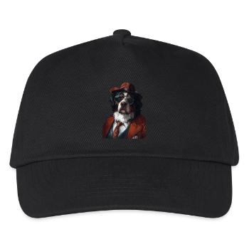 Berner Sennenhund - Kinder Basecap - Schwarz - Vorne