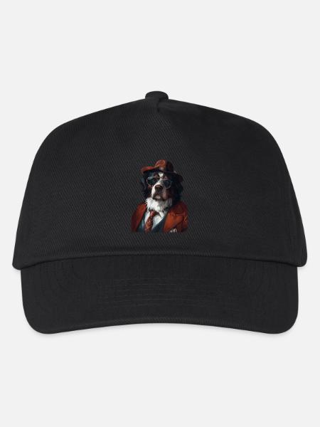 Berner Sennenhund - Kinder Basecap - Schwarz
