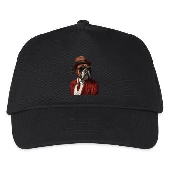 Boxer - Kinder Basecap - Schwarz - Vorne