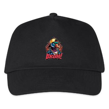 Mallard Duck Bruh Water Bird Duck Hunter Waterfowl - Kids’ Baseball Cap - black - Front