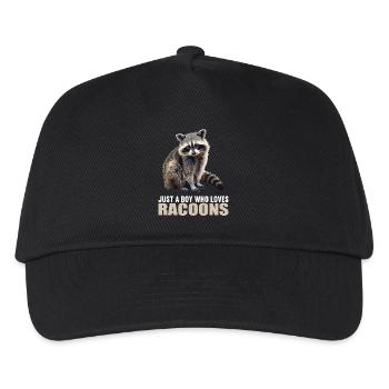 Ratons laveurs Raton laveur - Casquette de baseball Enfant - noir - Devant