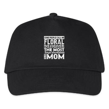 Floral Designer Floral Designer Mom - Kids’ Baseball Cap - black - Front