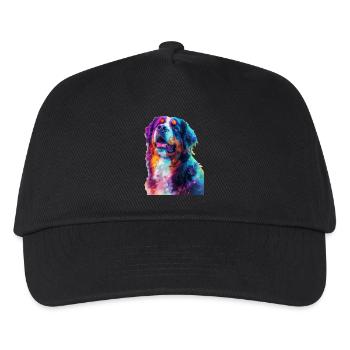 Berner Sennenhund - Kinder Basecap - Schwarz - Vorne