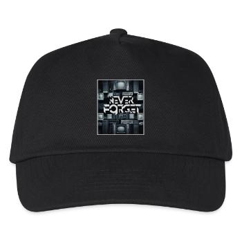 N’oubliez jamais Computer Gamer Old School Très drôle - Casquette de baseball Enfant - noir - Devant