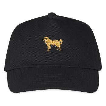 Great Pyrenees Geometric - Kids’ Baseball Cap - black - Front