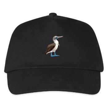 Blue-footed booby - Kids’ Baseball Cap - black - Front