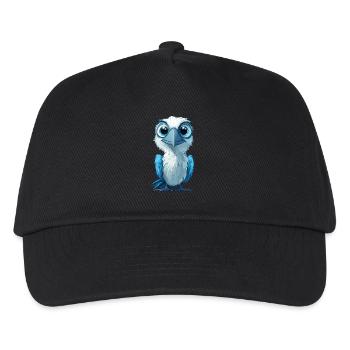 Blue-footed booby - Kids’ Baseball Cap - black - Front