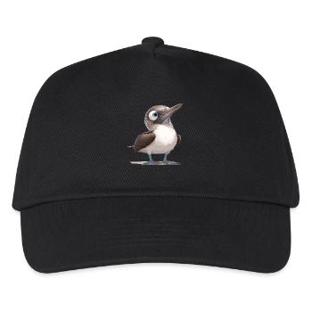 Blue-footed booby - Kids’ Baseball Cap - black - Front