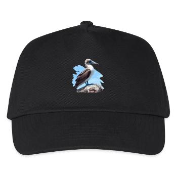 Blue-footed booby - Kids’ Baseball Cap - black - Front