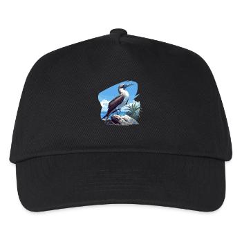 Blue-footed booby - Kids’ Baseball Cap - black - Front