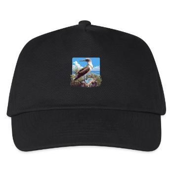 Blue-footed booby - Kids’ Baseball Cap - black - Front