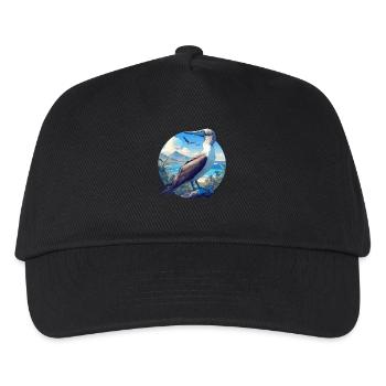 Blue-footed booby - Kids’ Baseball Cap - black - Front