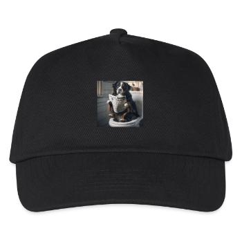 Berner Sennenhund - Kinder Basecap - Schwarz - Vorne
