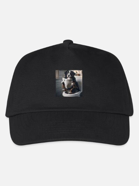 Berner Sennenhund - Kinder Basecap - Schwarz