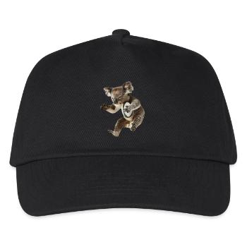 Koala - Kinder Basecap - Schwarz - Vorne