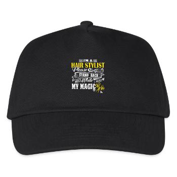 Hair Stylist I Am A Hair Stylist - Kids’ Baseball Cap - black - Front