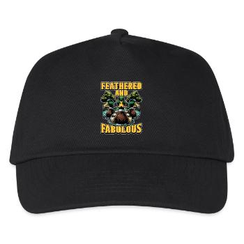 Mallard Duck Feathered And Fabulous Water Bird - Kids’ Baseball Cap - black - Front