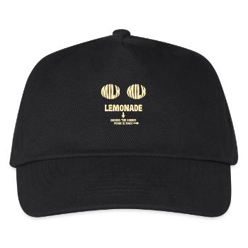 Milk Milk Lemonade Fun Saying - Kids’ Baseball Cap - black - Front