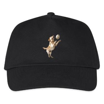 Labrador Retriever - Kinder Basecap - Schwarz - Vorne