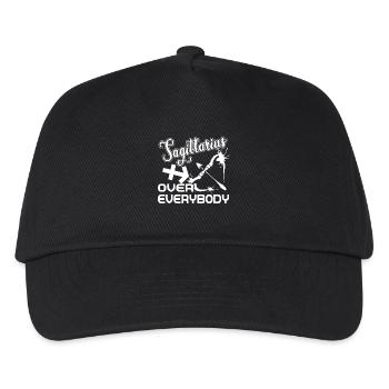 Sagittarius Over Everybody Horoscope - Kids’ Baseball Cap - black - Front