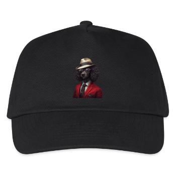 Pudel - Kinder Basecap - Schwarz - Vorne