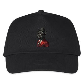 Scottish Terrier - Kinder Basecap - Schwarz - Vorne