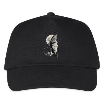 Schläger - Kinder Basecap - Schwarz - Vorne