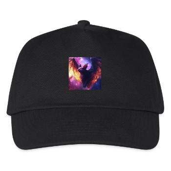 Schläger - Kinder Basecap - Schwarz - Vorne
