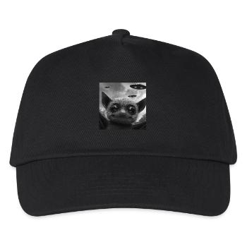 Schläger - Kinder Basecap - Schwarz - Vorne