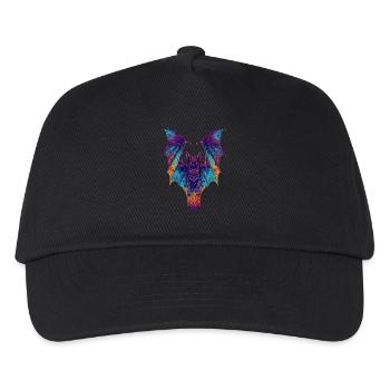 Schläger - Kinder Basecap - Schwarz - Vorne