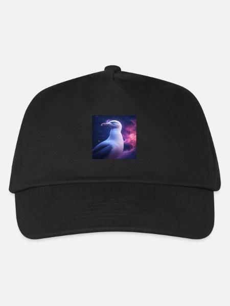 Möwe - Kinder Basecap - Schwarz