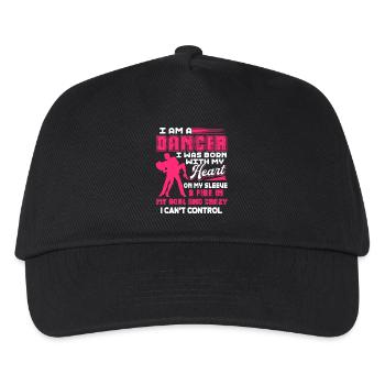 Dancer I am A Dancer - Kids’ Baseball Cap - black - Front