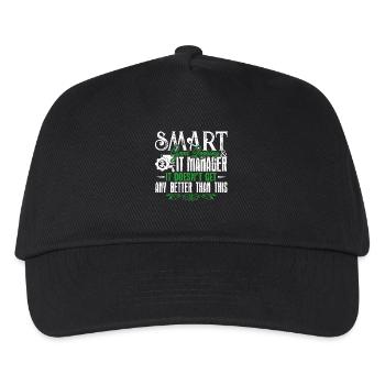 IT Manager Smart Good Looking IT Manager - Kids’ Baseball Cap - black - Front