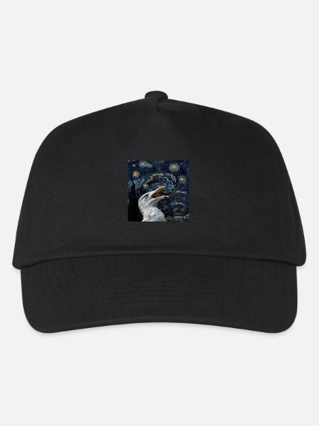 Möwe - Kinder Basecap - Schwarz