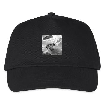 Sittiche - Kinder Basecap - Schwarz - Vorne